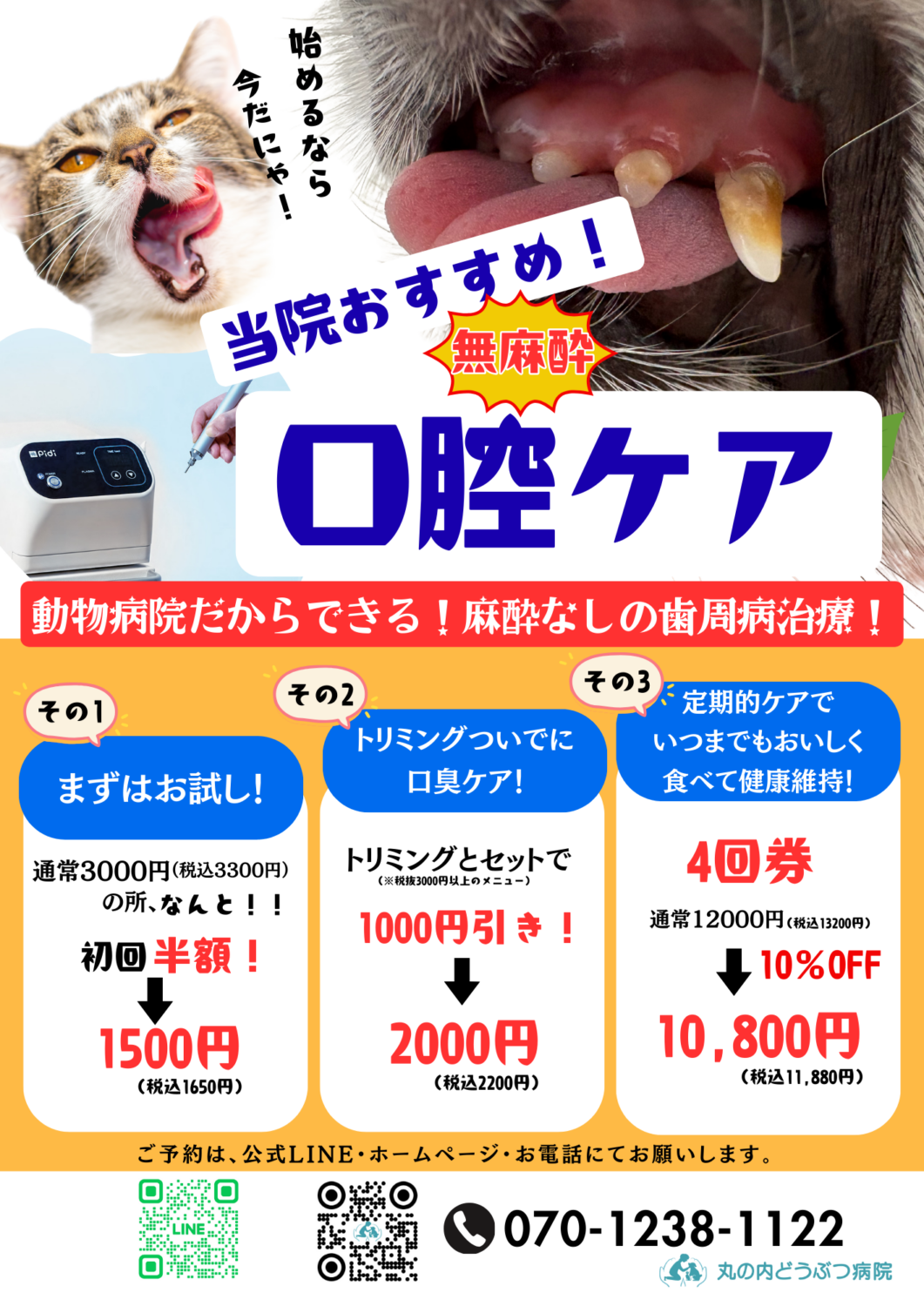 無麻酔口腔ケアPIDI